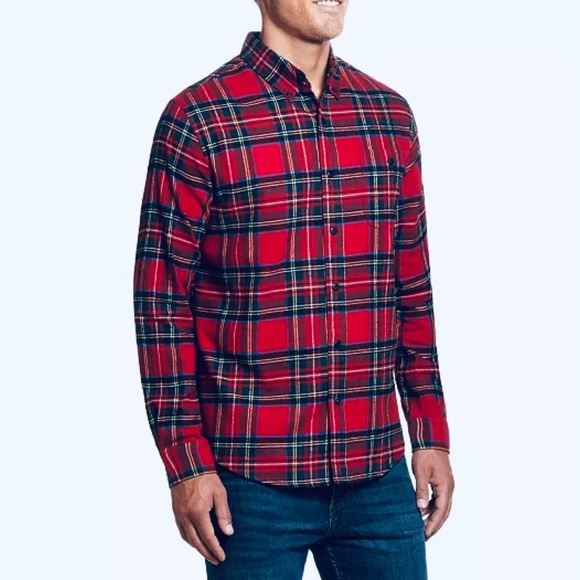 Weatherproof Other - nwt WEATHERPROOF VINTAGE Holiday Tartan Button Up